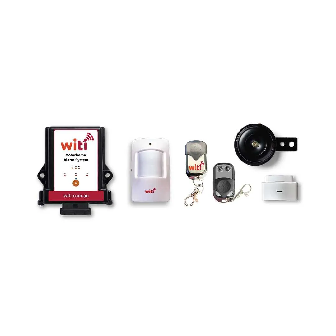 Witi Motorhome Anti Theft System with intrusion Detection