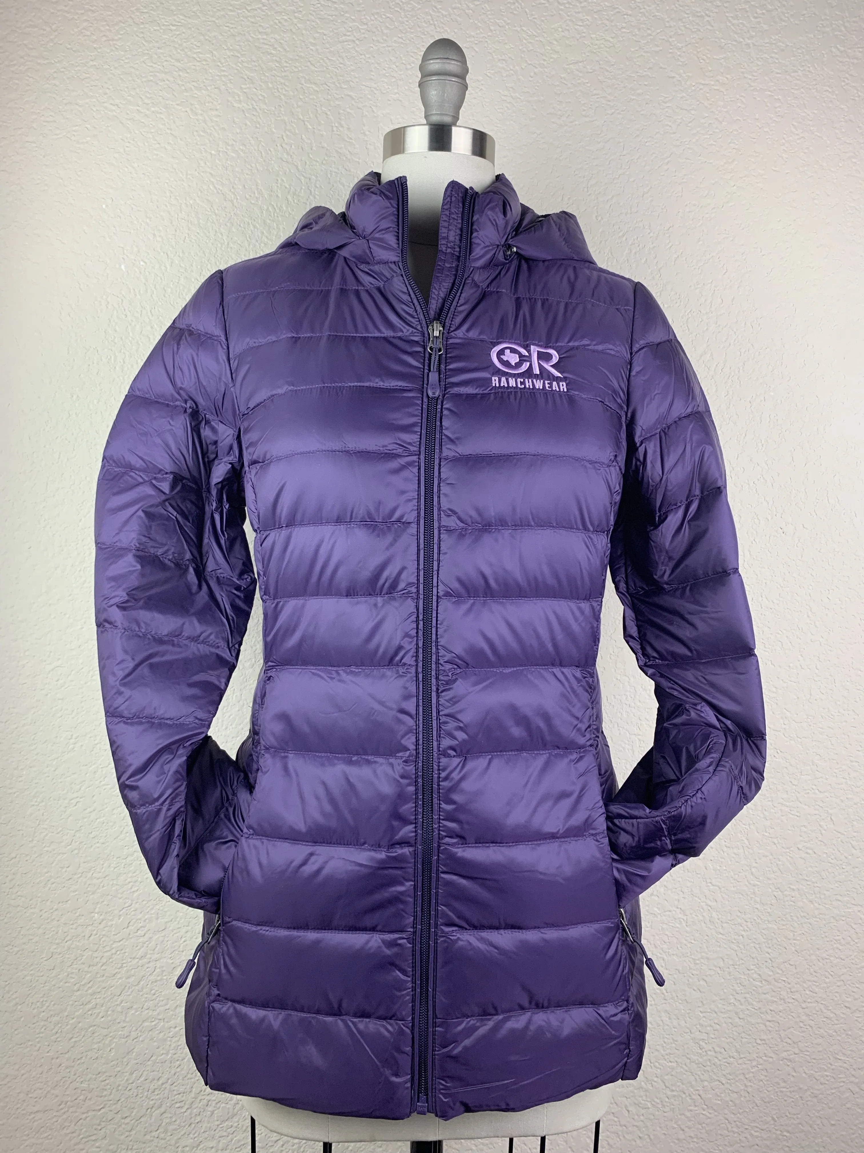 Women's CR Eggplant Down Jacket