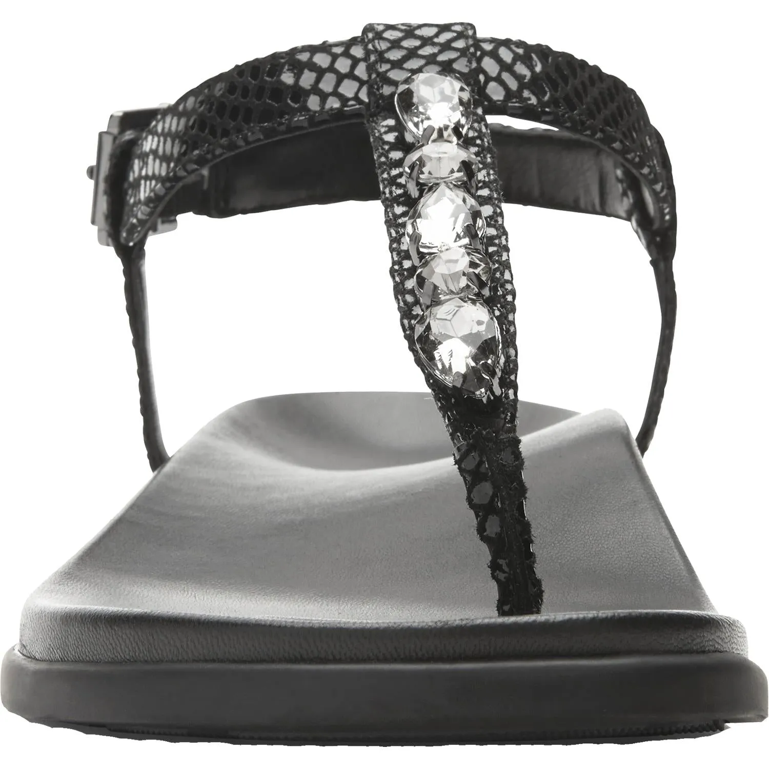 Women's Vionic Boca Black Snake Leather