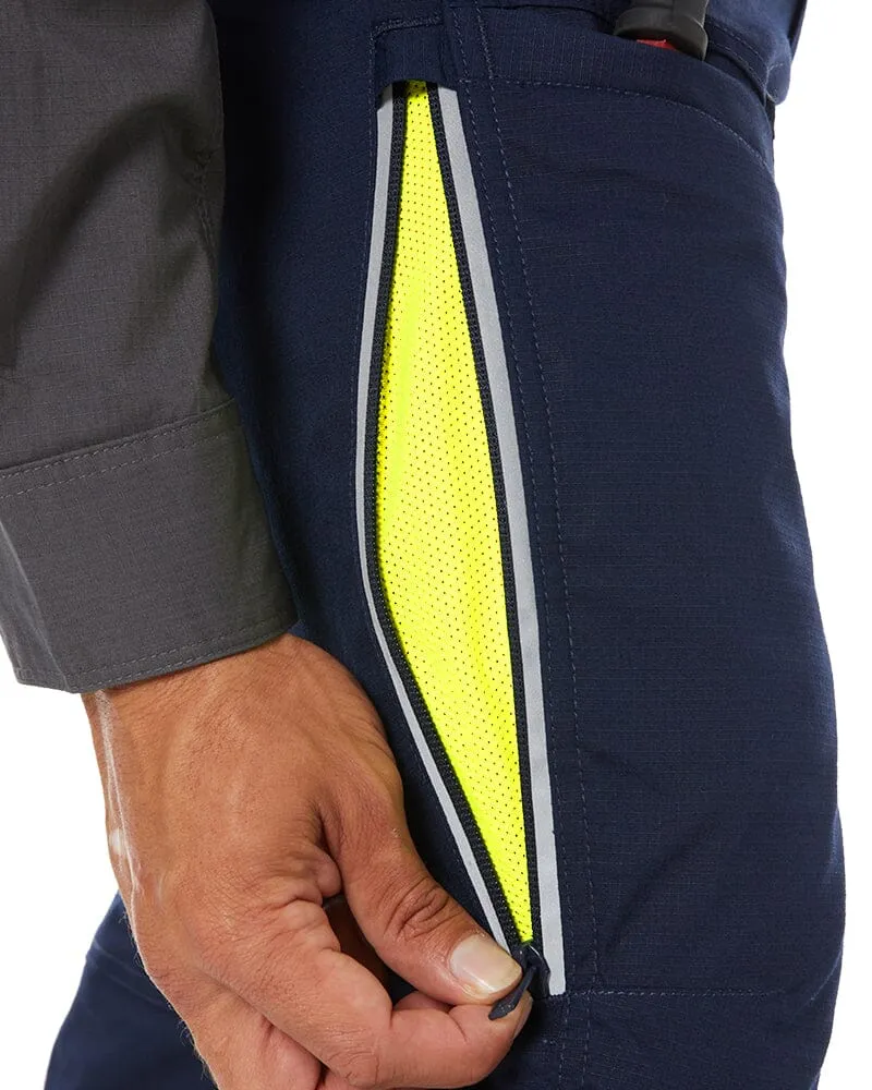 X Airflow Stretch Ripstop Vented Cuffed Pant - Navy