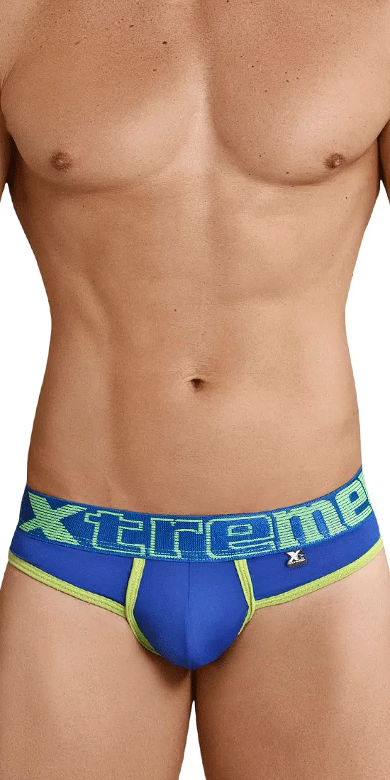 Xtremen 91031-3 3pk Piping Thongs Green-white-blue